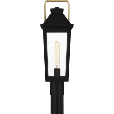 Buckley 1 Light Outdoor Post in Matte Black 4