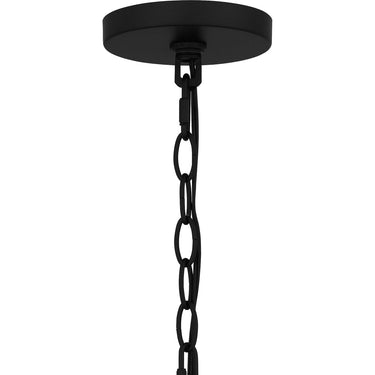 Buckley 1 Light Pendant in Matte Black 3
