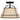 Burbidge 1 Light Semi-Flush Mount in Matte Black 3