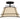 Burbidge 1 Light Semi-Flush Mount in Matte Black 1
