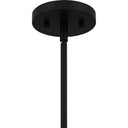 Burbridge 1 Light Mini Pendant in Matte Black 3