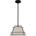Burbridge 1 Light Mini Pendant in Matte Black 4