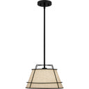 Burbridge 1 Light Mini Pendant in Matte Black 5