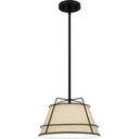Burbridge 1 Light Mini Pendant in Matte Black 1