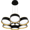 Byrnes 6 Light Chandelier in Matte Black 1