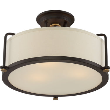 Calvary 3 Light Semi-Flush Mount 12