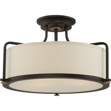 Calvary 3 Light Semi-Flush Mount 2