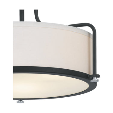 Calvary 3 Light Semi-Flush Mount 4