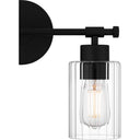 Caputo 2 Light Bath Light in Matte Black 2
