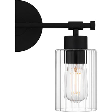 Caputo 2 Light Bath Light in Matte Black 2