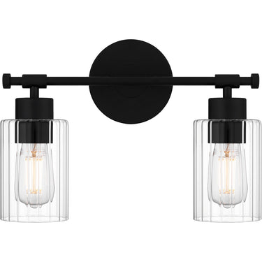 Caputo 2 Light Bath Light in Matte Black 1