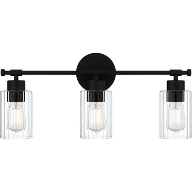 Caputo 3 Light Bath Light in Matte Black 1