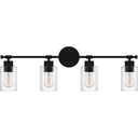 Caputo 4 Light Bath Light in Matte Black 5