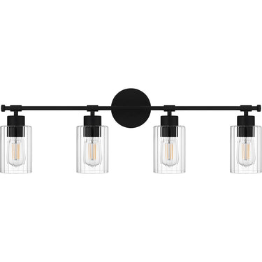 Caputo 4 Light Bath Light in Matte Black 5