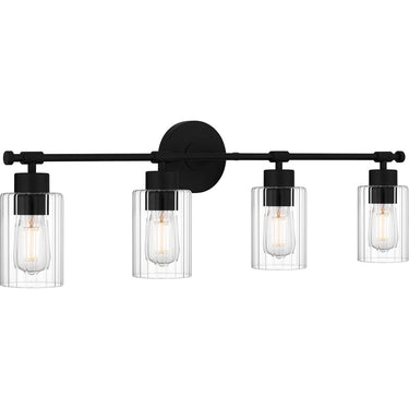 Caputo 4 Light Bath Light in Matte Black 6