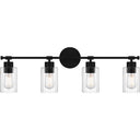 Caputo 4 Light Bath Light in Matte Black 1
