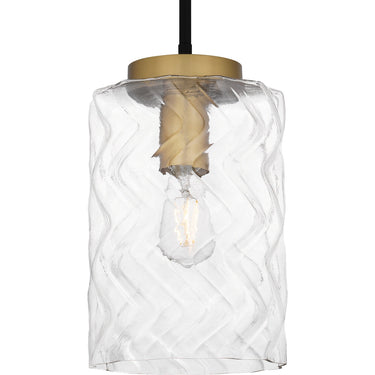 Carly 1 Light Mini Pendant in Matte Black 2