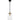 Carly 1 Light Mini Pendant in Matte Black 1