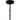 Carly 5 Light Chandelier in Matte Black 2
