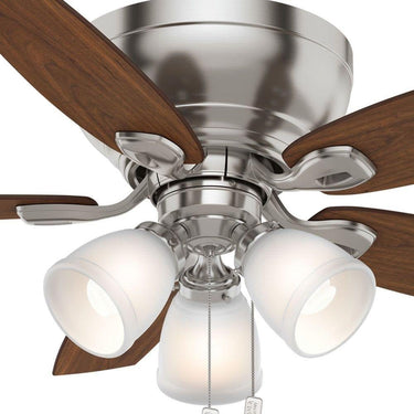 Casablanca 5318 Durant 3 Light Low Profile with 3 Lights 44 inch 9