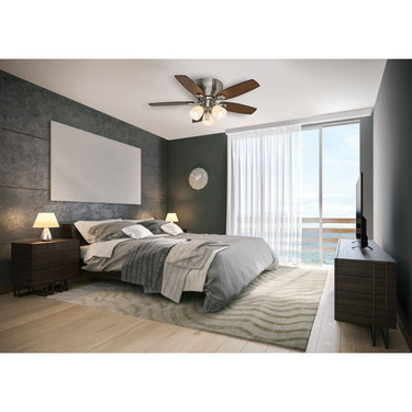 Casablanca 5318 Durant 3 Light Low Profile with 3 Lights 44 inch 15