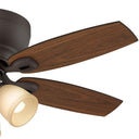 Casablanca 5318 Durant 3 Light Low Profile with 3 Lights 44 inch 10