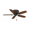 Casablanca 5318 Durant 3 Light Low Profile with 3 Lights 44 inch 4