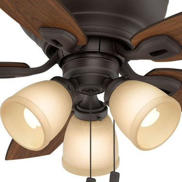 Casablanca 5318 Durant 3 Light Low Profile with 3 Lights 44 inch 11