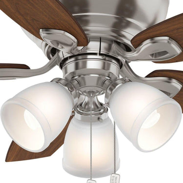 Casablanca 5318 Durant 3 Light Low Profile with 3 Lights 44 inch 6