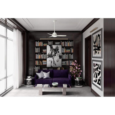 Casablanca 5928 Wisp with LED Light White Blades 44 inch 15
