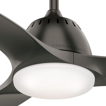 Casablanca 5928 Wisp with LED Light White Blades 44 inch 13