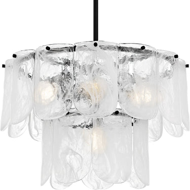 Cassidy 5 Light Pendant in Matte Black 2