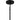 Cassidy 5 Light Pendant in Matte Black 3