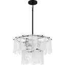 Cassidy 5 Light Pendant in Matte Black 4
