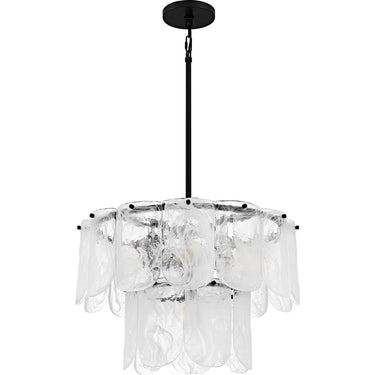 Cassidy 5 Light Pendant in Matte Black 4