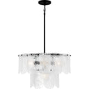 Cassidy 5 Light Pendant in Matte Black 5
