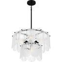 Cassidy 5 Light Pendant in Matte Black 6