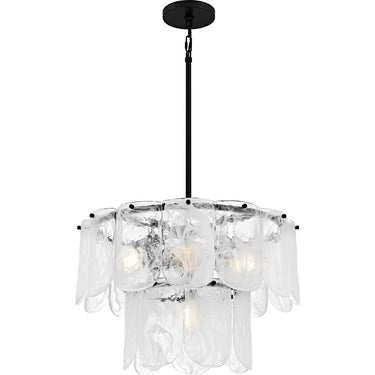 Cassidy 5 Light Pendant in Matte Black 1