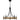 Catania 5 Light Chandelier in Matte Black 1