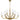 Cavalier 9 Light Chandelier in Aged Brass 4