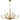 Cavalier 9 Light Chandelier in Aged Brass 1