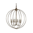 CH906 Northeast Lantern 6 Light Circle Hanging Chandelier 2