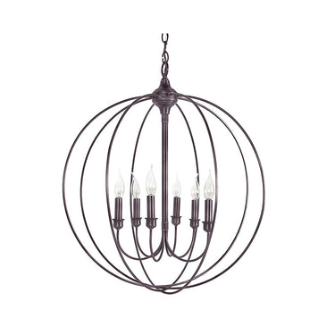 CH906 Northeast Lantern 6 Light Circle Hanging Chandelier 3