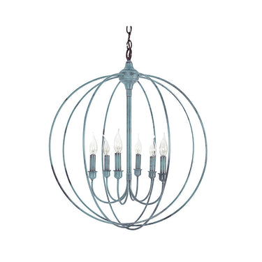 CH906 Northeast Lantern 6 Light Circle Hanging Chandelier 4