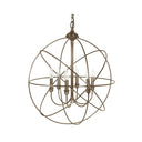 CH908 Northeast Lantern 6 Light Circle Hanging Chandelier 2