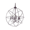 CH908 Northeast Lantern 6 Light Circle Hanging Chandelier 3