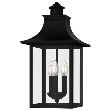 Chancellor 3 Light Mini Pendant in Mystic Black 2