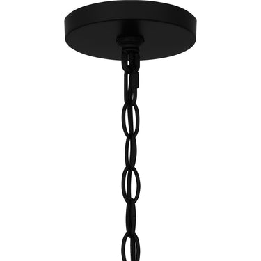 Chancellor 3 Light Outdoor Pendant in Mystic Black 3