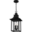 Chancellor 3 Light Outdoor Pendant in Mystic Black 6