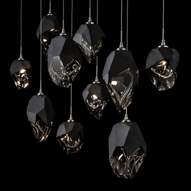 Chrysalis 10-Light Mixed Crystal Pendant 34